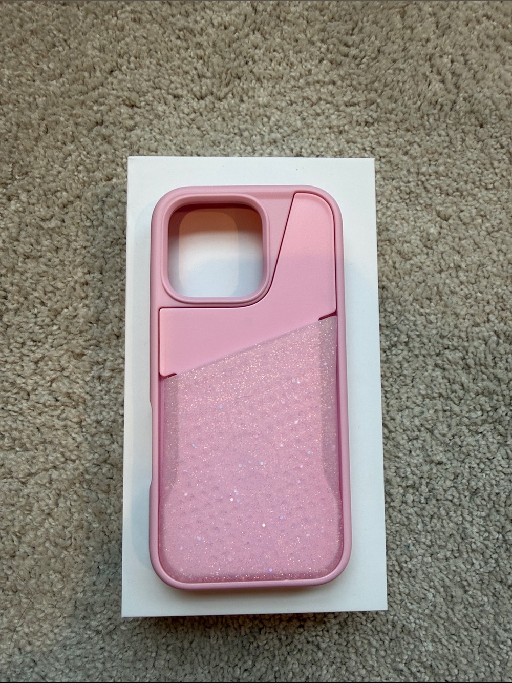 NinjaLabs Flex Pouch -
Pink/Princess Sparkles / iPhone 16 Pro
